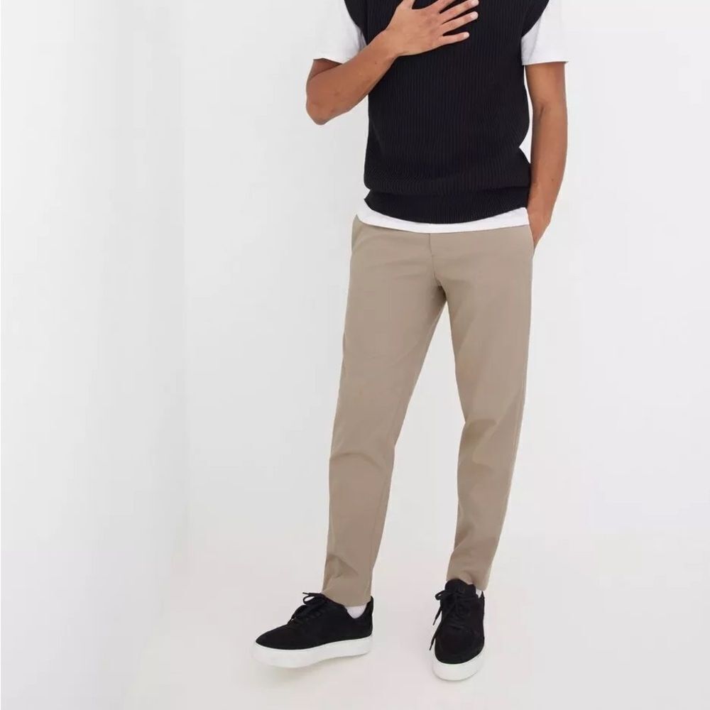Selected Homme Slim Tapered - Dann Flex Ankle‎ Pants Sand 32x32 NWT
